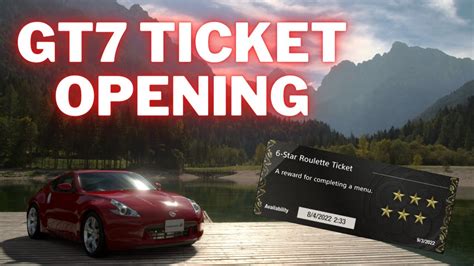 A thread on GT7's roulette tickets and how it works, including how .